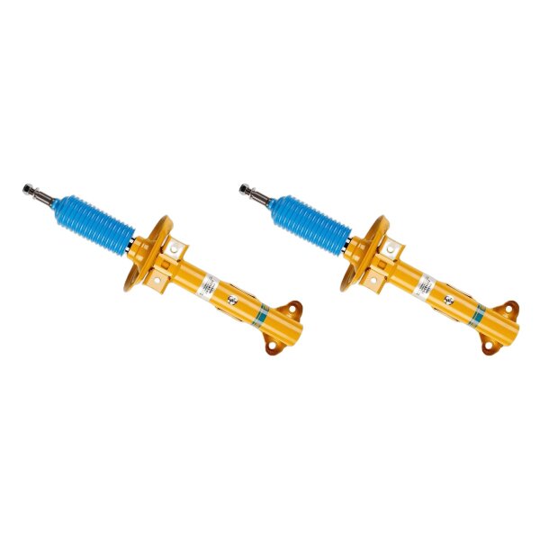 Shock absorber set front gas pressure strut BILSTEIN B6 for MERCEDES-BENZ C-Class