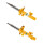 Shock absorber set front left right strut BILSTEIN for e.g. VOLVO V50