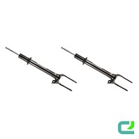 Front shock absorber set, gas pressure, spring-loaded...