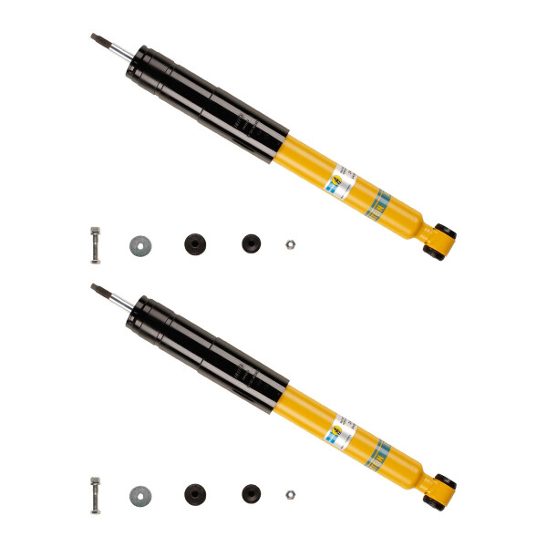 Shock absorber set rear axle gas pressure non-suspension BILSTEIN B6 for MB SL
