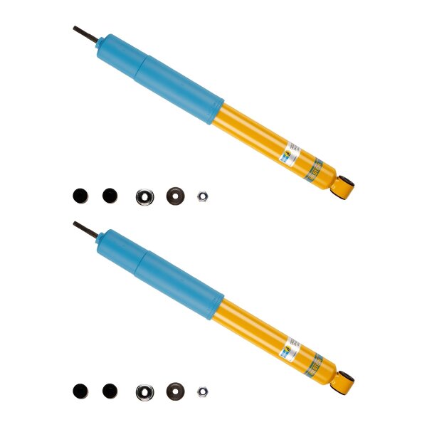 Shock absorber set rear axle gas non-supporting BILSTEIN B6 for MITSUBISHI L400