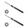 Shock absorber set front axle strut insert BILSTEIN B4 for e.g. BMW 5