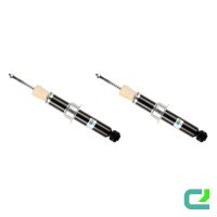 Rear shock absorber set, gas pressure, spring-loaded...
