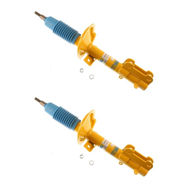 Shock absorber set front axle gas strut BILSTEIN B6 for e.g. FORD MUSTANG