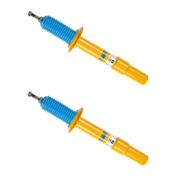 Shock absorber set front axle gas pressure strut BILSTEIN B8 Plus for e.g. BMW 6