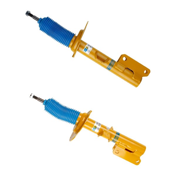 Shock absorber set front axle left right gas pressure strut BILSTEIN for BMW X5