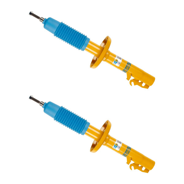 Shock absorber set front axle strut BILSTEIN B6 for e.g. FORD SIERRA II