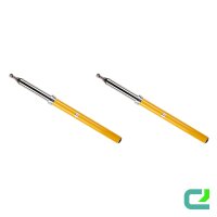 Shock absorber set front gas pressure strut insert...