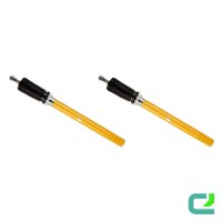 Shock absorber set front gas pressure strut insert...