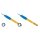 Rear shock absorber set gas pressure spring-loaded BILSTEIN B6 for NISSAN 200 SX