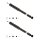 Shock absorber set rear axle gas pressure non-suspension BILSTEIN B4 for MB 190