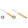 Shock absorber set rear gas pressure spring-loaded damper BILSTEIN B6 for BMW 6