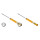 Shock absorber set rear gas pressure spring-loaded damper BILSTEIN B6 for BMW 7