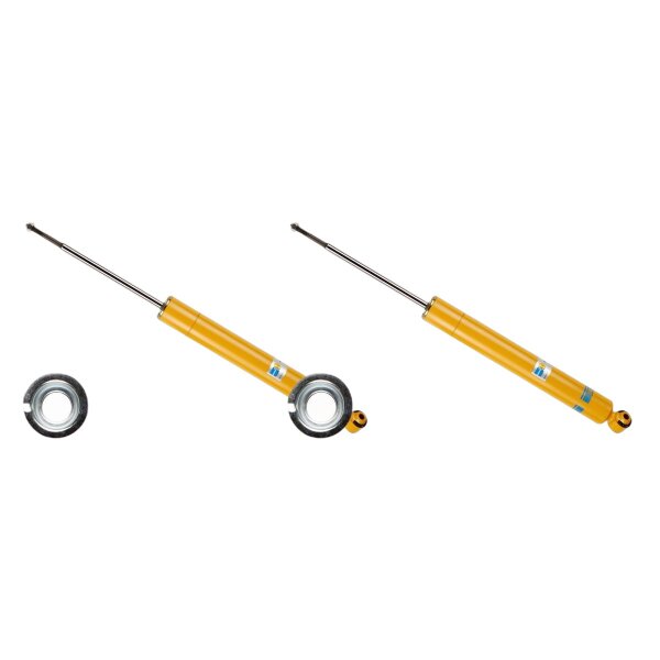 Rear shock absorber set, gas pressure, spring-loaded BILSTEIN B6 for FORD Escort VI