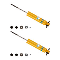 Shock absorber set front axle gas pressure non-suspension...