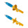 Shock absorber set front left right strut BILSTEIN for e.g. PEUGEOT 205