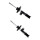 Shock absorber set front left right BILSTEIN for e.g. MERCEDES-BENZ GLA-CLASS
