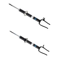 Shock absorber set front left right spring-mounted...