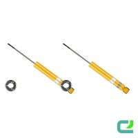 Rear shock absorber set gas pressure spring-loaded...