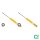 Rear shock absorber set gas pressure spring-loaded BILSTEIN B8 Plus for ALPINA B6
