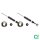 Front shock absorber set, gas pressure, spring-loaded BILSTEIN B4 for AUDI A4