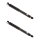Shock absorber set rear axle gas non-supporting BILSTEIN B4 for e.g. LAND ROVER