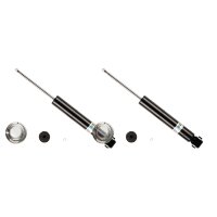 Rear shock absorber set, gas pressure, spring-loaded...