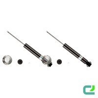 Rear shock absorber set, gas pressure, spring-loaded...