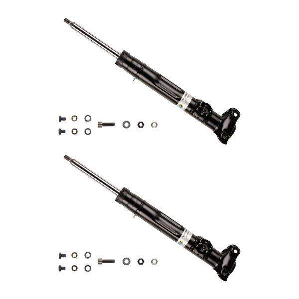 Shock absorber set front axle gas pressure strut BILSTEIN B4 for e.g. MB 124