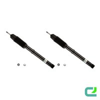 Rear shock absorber set, gas pressure, spring-loaded...