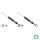 Front shock absorber set, gas pressure, spring-loaded BILSTEIN B4 for AUDI A4