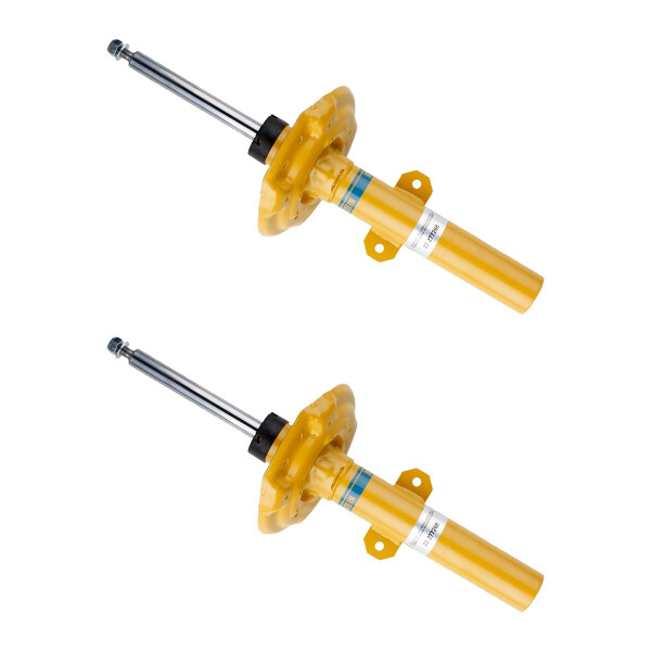 Shock absorber set front gas strut BILSTEIN B6 for e.g. RENAULT GRAND SCÉNIC IV