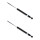 Shock absorber set rear axle gas non-supporting BILSTEIN B4 for e.g. FORD KA III