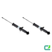 Rear shock absorber set gas pressure spring-loaded...
