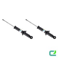 Rear shock absorber set gas pressure spring-loaded...