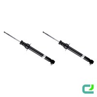 Rear shock absorber set, gas pressure, spring-loaded...