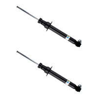 Shock absorber set rear axle gas pressure spring-loaded...