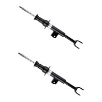 Shock absorber set front left right spring-mounted...