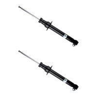 Shock absorber set rear axle gas pressure spring-loaded...