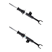 Shock absorber set front left right spring-mounted...