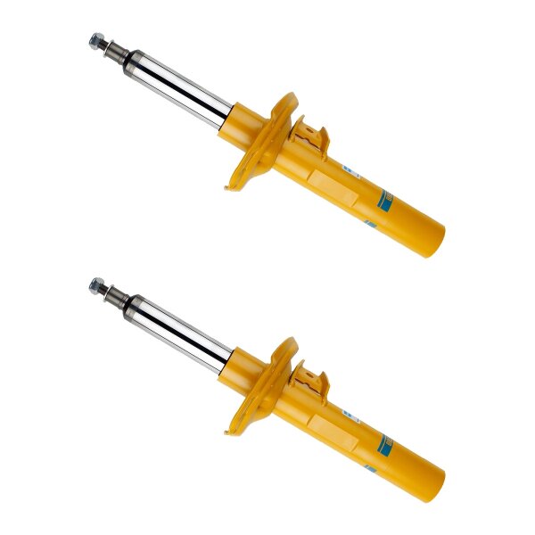 Shock absorber set front axle gas pressure strut BILSTEIN B6 for e.g. VW TIGUAN