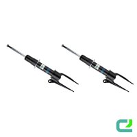 Front shock absorber set gas pressure spring-loaded...