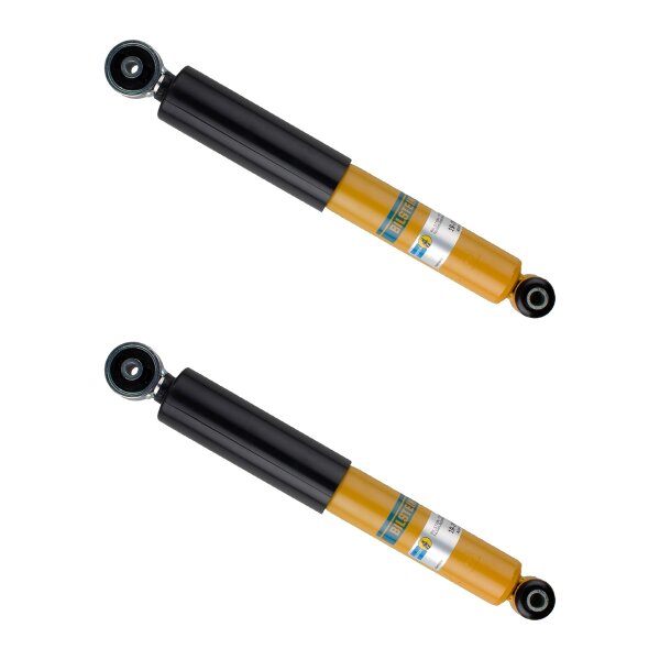 Shock absorber set rear axle gas non-supporting BILSTEIN B6 for e.g. FIAT PANDA