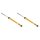 Shock absorber set rear gas pressure damper BILSTEIN B6 for AUDI A3 Sportback