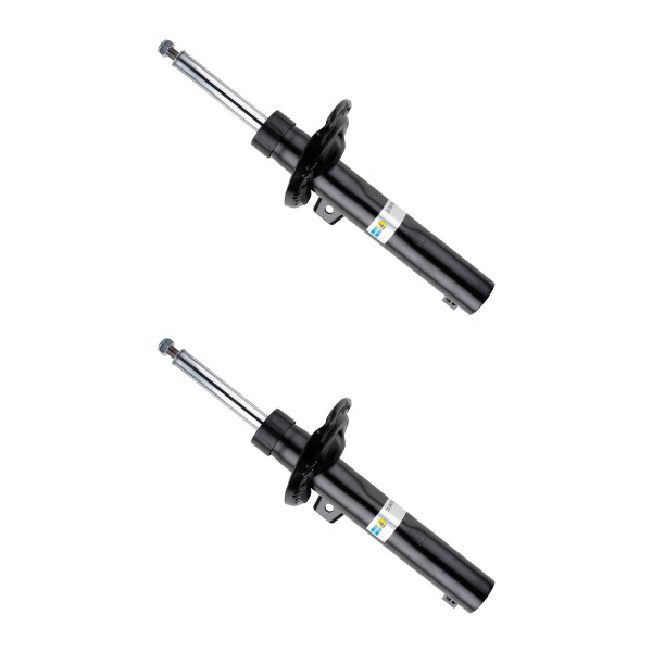 Shock absorber set front axle gas pressure strut BILSTEIN B4 for e.g. AUDI A3