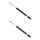 Shock absorber set rear axle gas non-supporting BILSTEIN B4 for e.g. MB B-CLASS