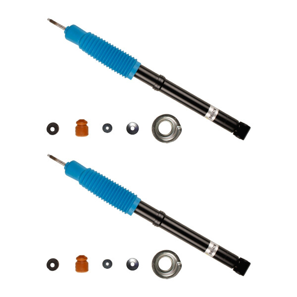 Shock absorber set rear axle gas supporting BILSTEIN B4 for e.g. HONDA ACCORD VI