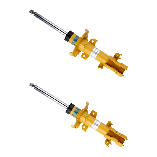 Shock absorber set front left right strut BILSTEIN for e.g. FORD FIESTA