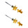 Shock absorber set front left right strut BILSTEIN for e.g. FORD FIESTA