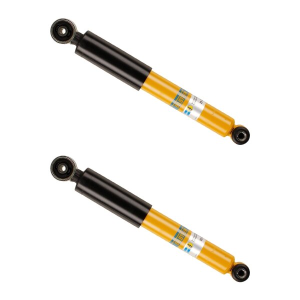Shock absorber set rear axle gas non-supporting BILSTEIN B6 for e.g. FIAT PANDA